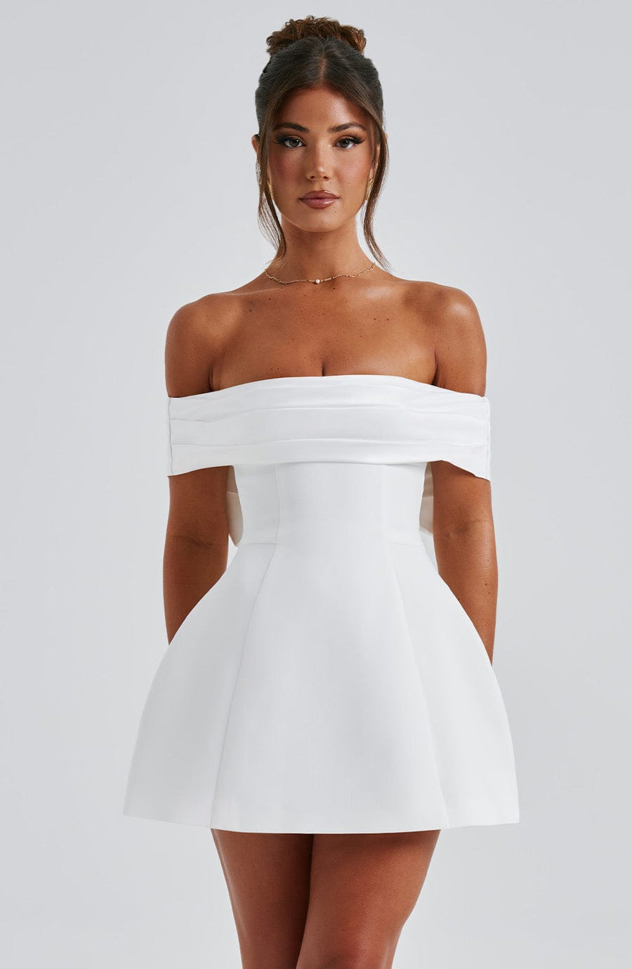 Chloe Ivory Mini Sundress - Lindo vestido de verano