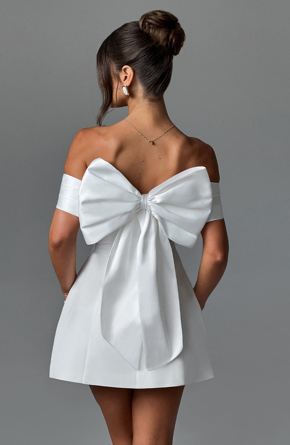 Chloe Ivory Mini Sundress - Lindo vestido de verano