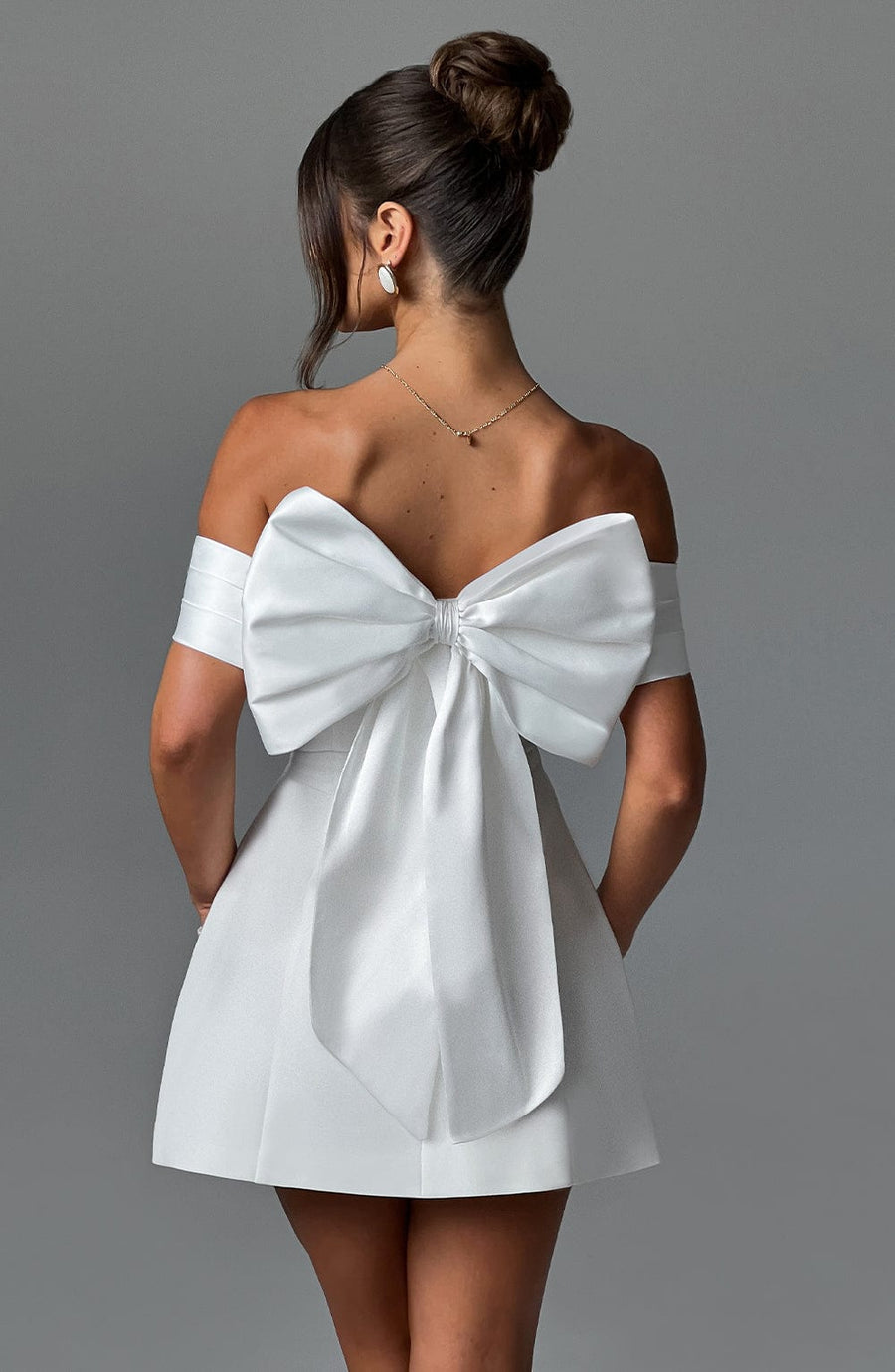 Chloe Ivory Mini Sundress - Lindo vestido de verano