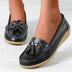 Mocasines ergonómicos Sophia para un estilo veraniego - Negro