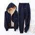 Riley | Conjunto de chándal de mujer con sudadera con cremallera - Azul
