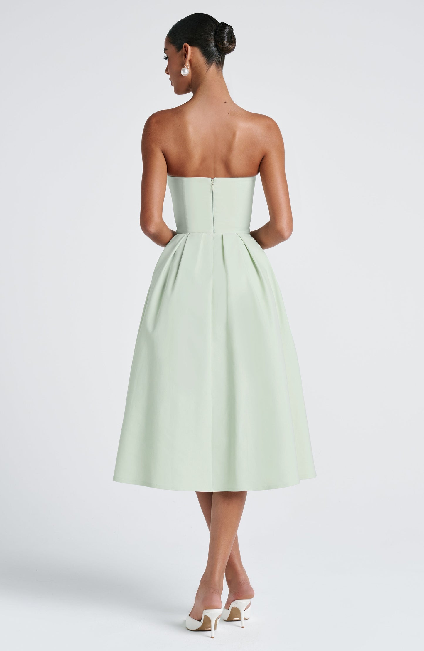 Vestido midi Sophia Mint - Perfecto para el verano