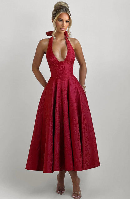Vestido midi de verano Sophia - Perfecto para los días de verano