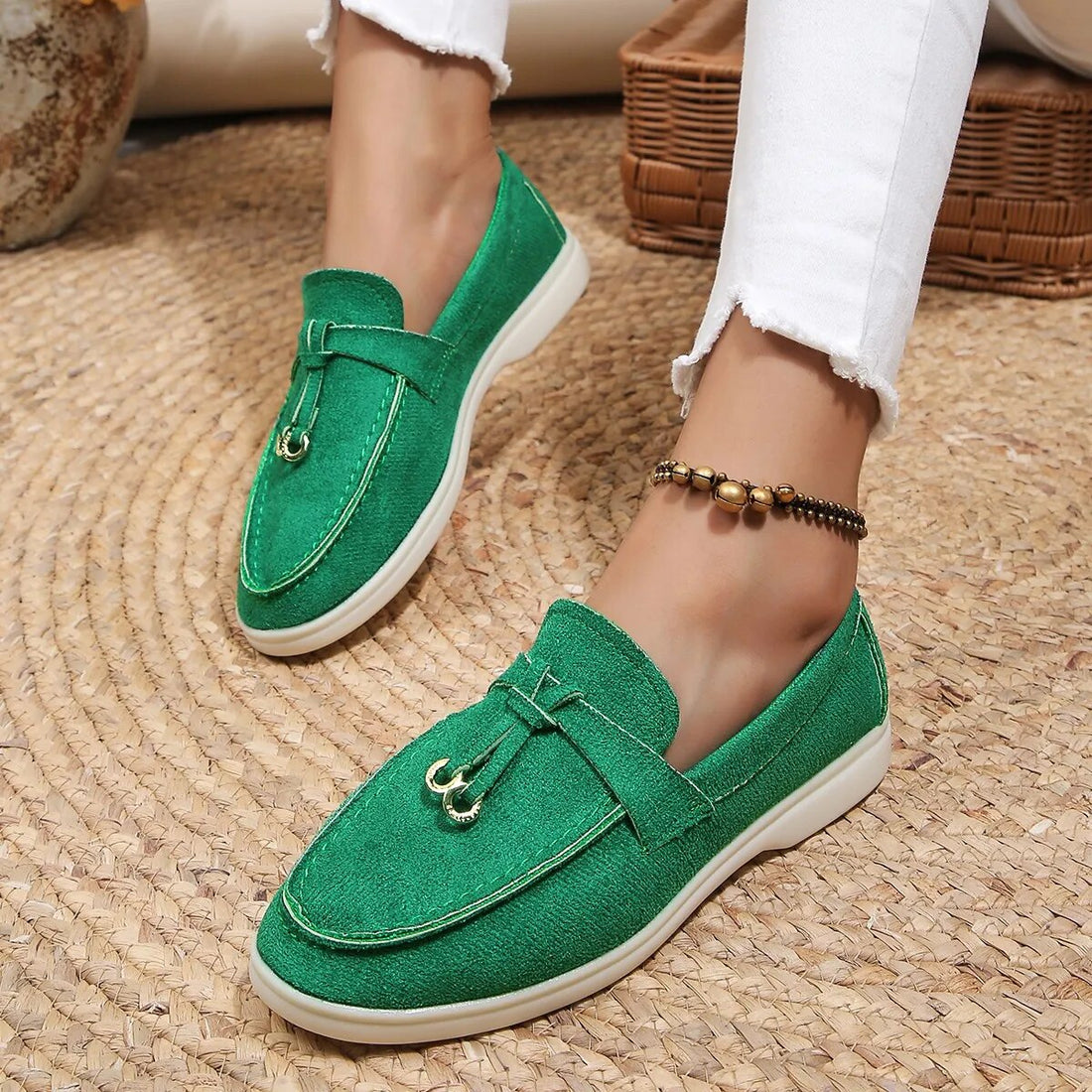 Samantha - Mocasines de verano elegantes para mujer