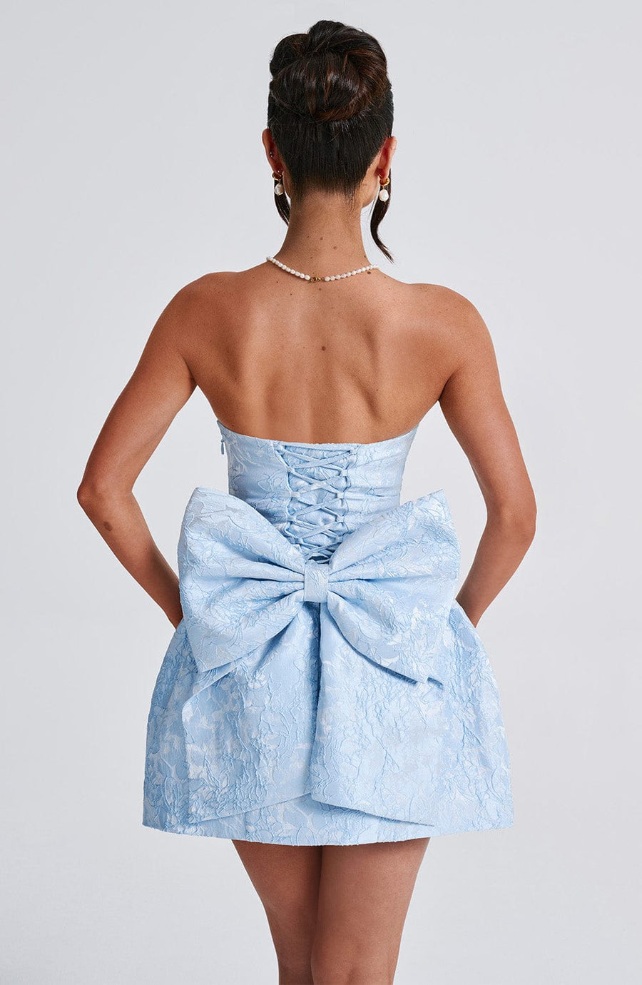 Minivestido azul Sophia para mujer