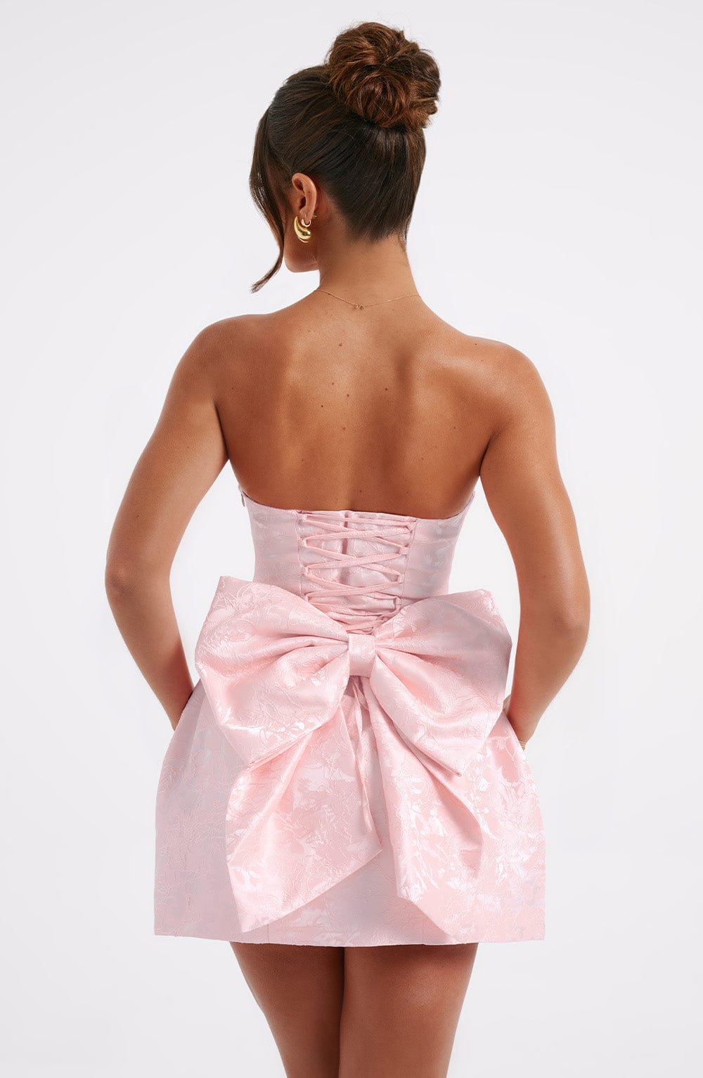 Minivestido Chloe Blush - Moda Veraniega Adorable