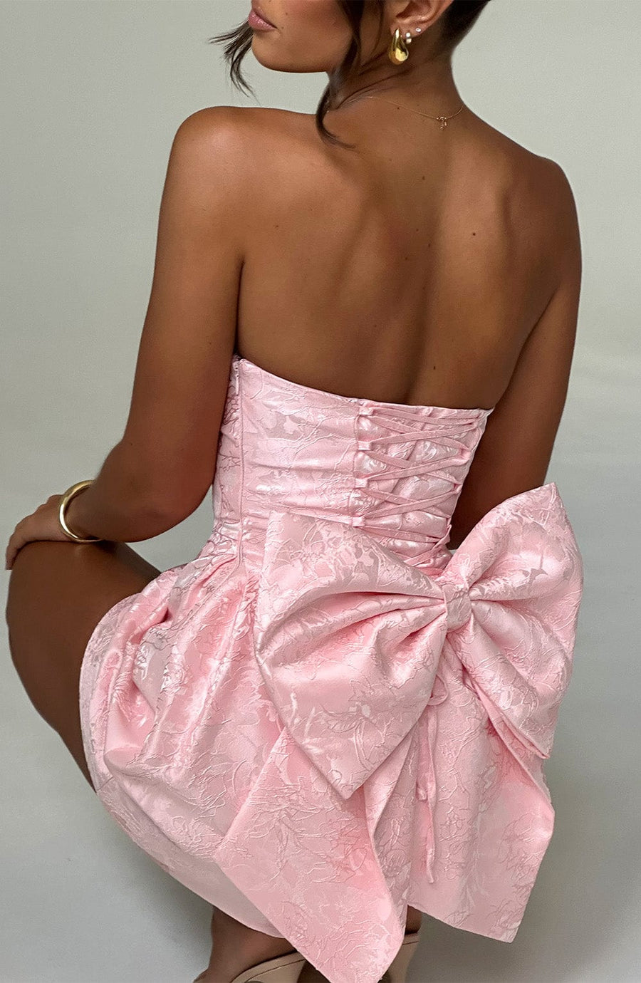 Minivestido Chloe Blush - Moda Veraniega Adorable