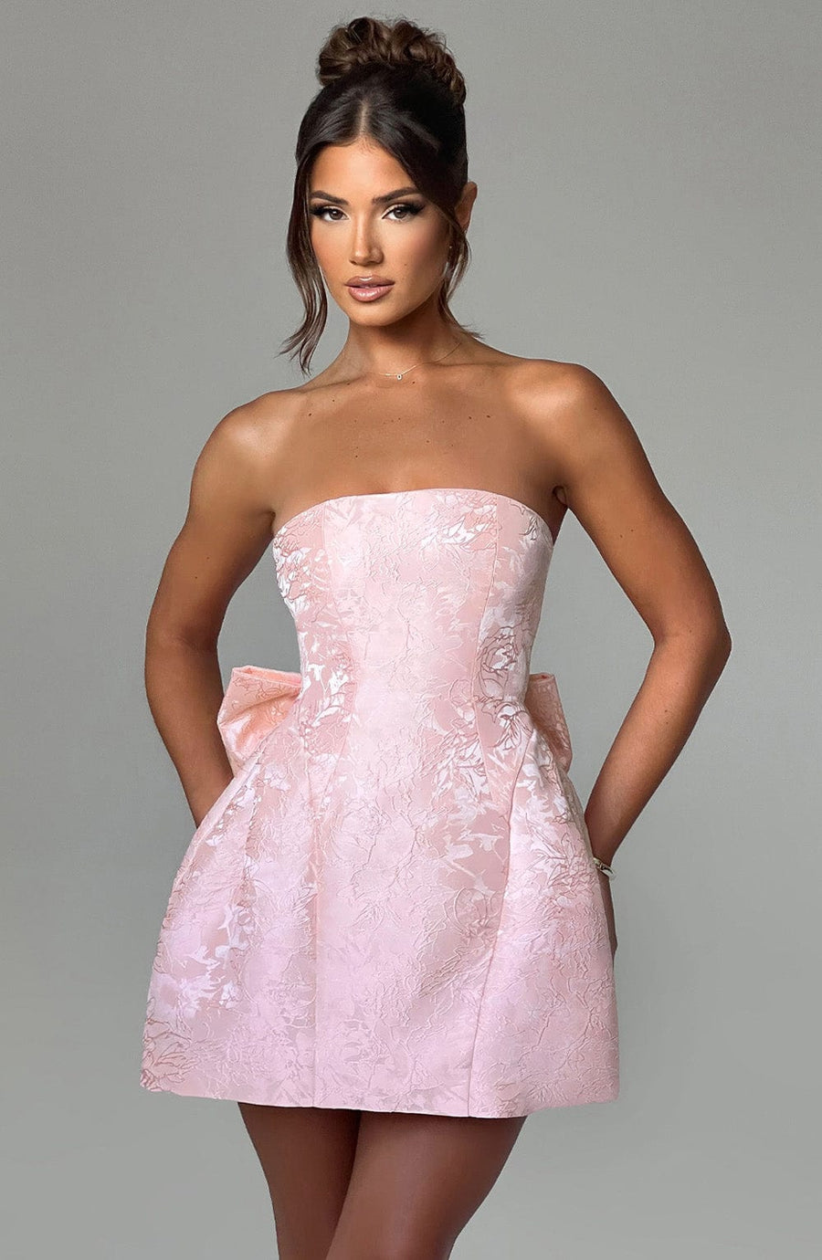 Minivestido Chloe Blush - Moda Veraniega Adorable