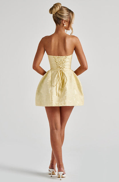 Minivestido Sophia Lemon - Moda veraniega adorable