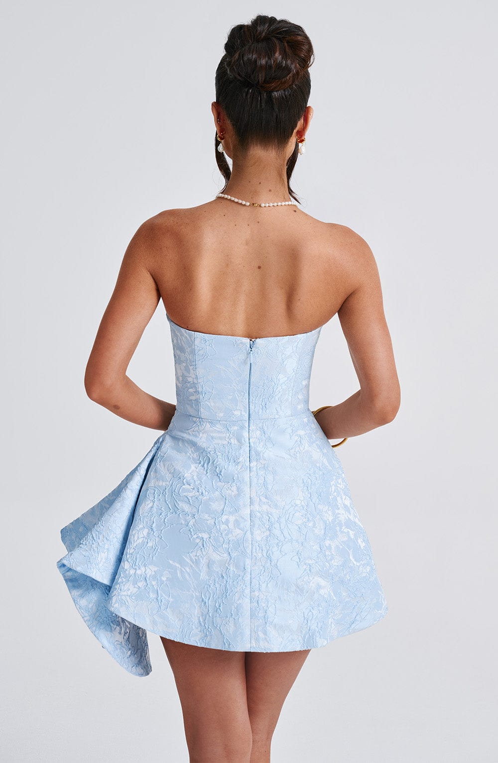 Mono corto de verano azul Chloe para mujer