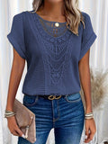 Rachel | Top de punto exquisitamente confeccionado