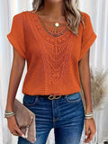 Rachel | Top de punto exquisitamente confeccionado