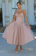 Vestido midi Sophia Clay - Perfecto para el verano