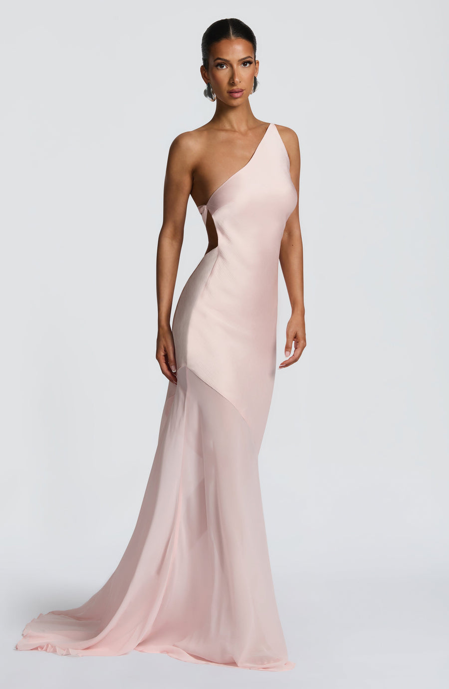 Vestido largo de verano Chloe Blush