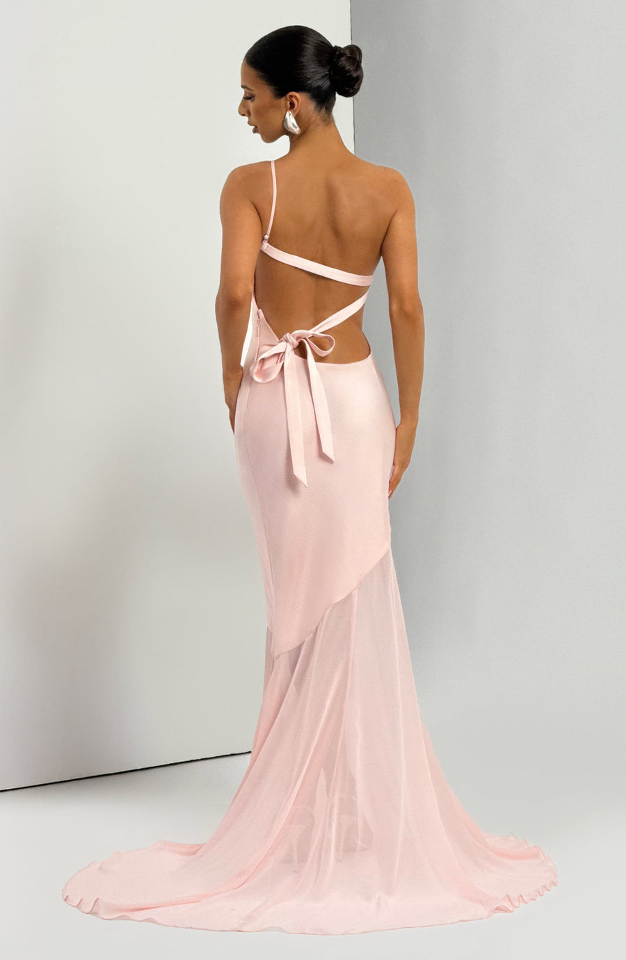 Vestido largo de verano Chloe Blush