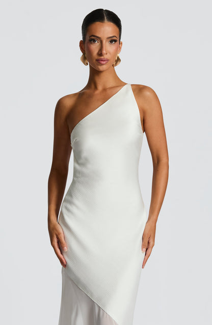 Vestido largo de verano Sophia Ivory