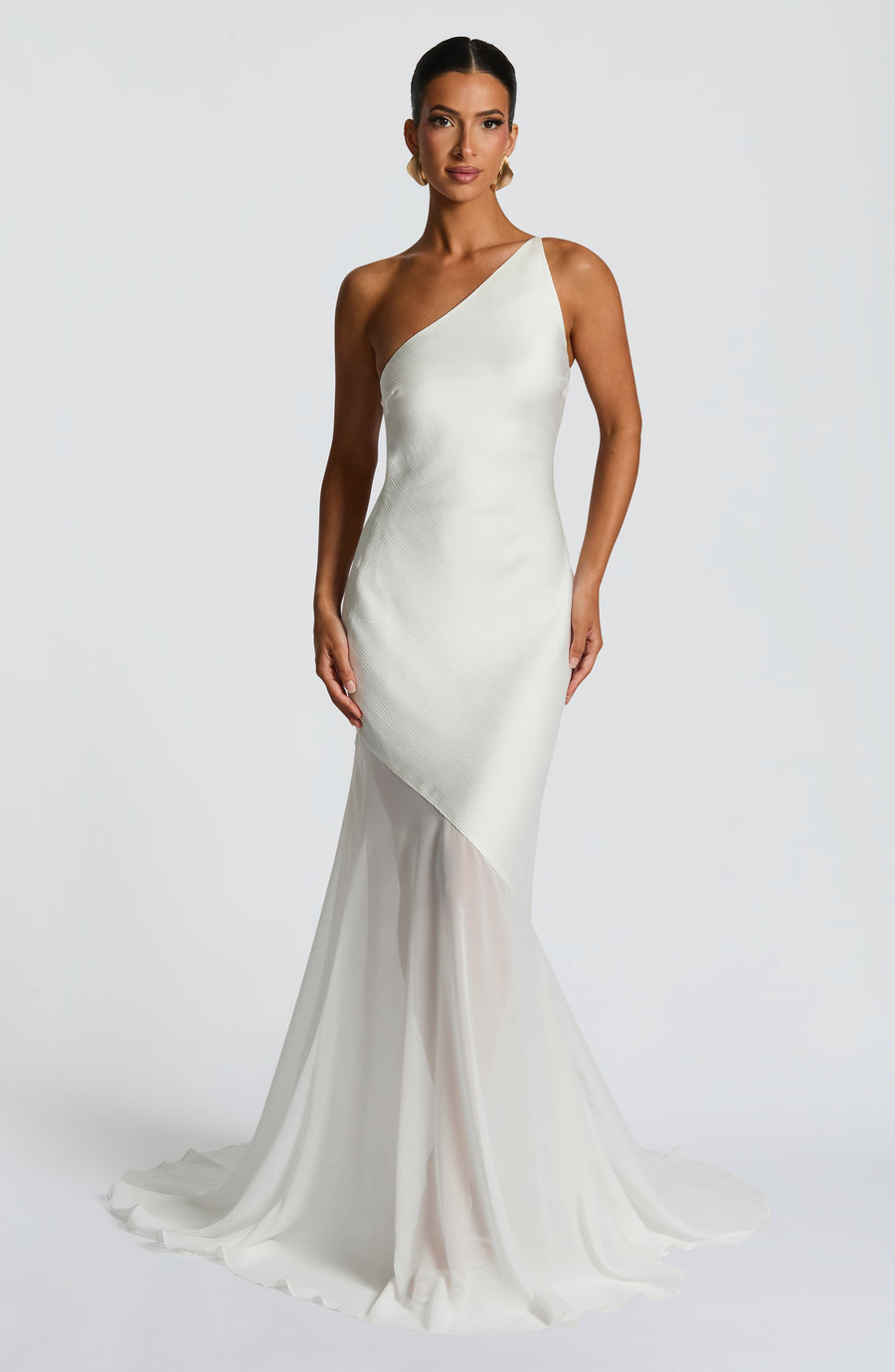 Vestido largo de verano Sophia Ivory