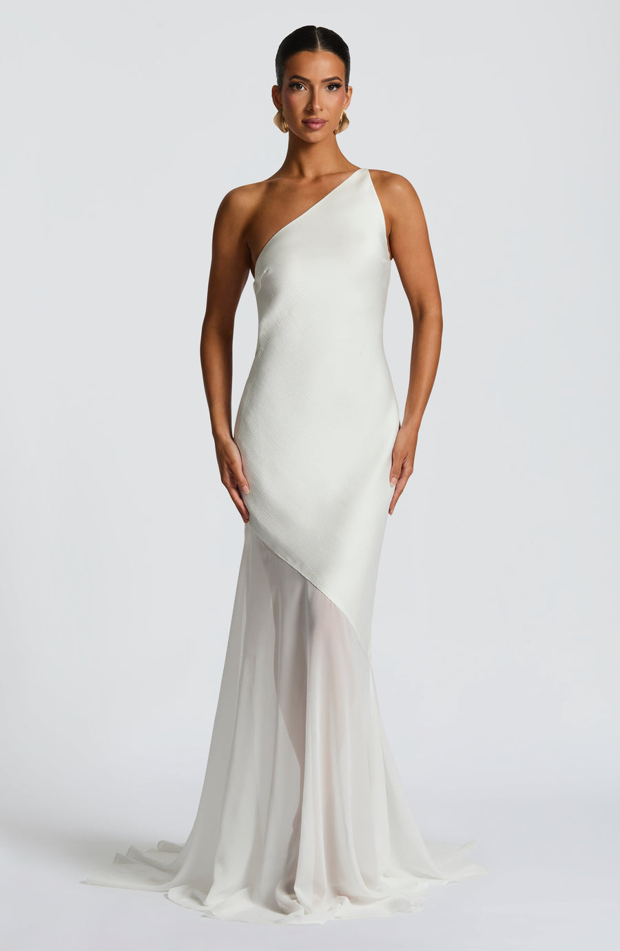 Vestido largo de verano Sophia Ivory