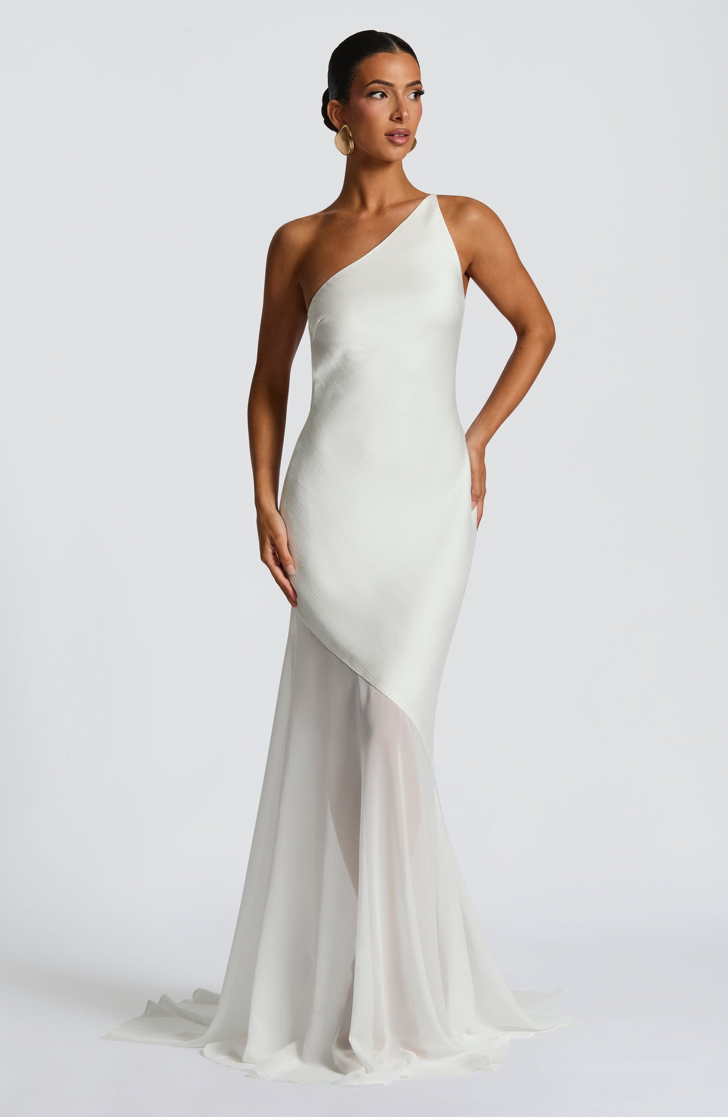 Vestido largo de verano Sophia Ivory