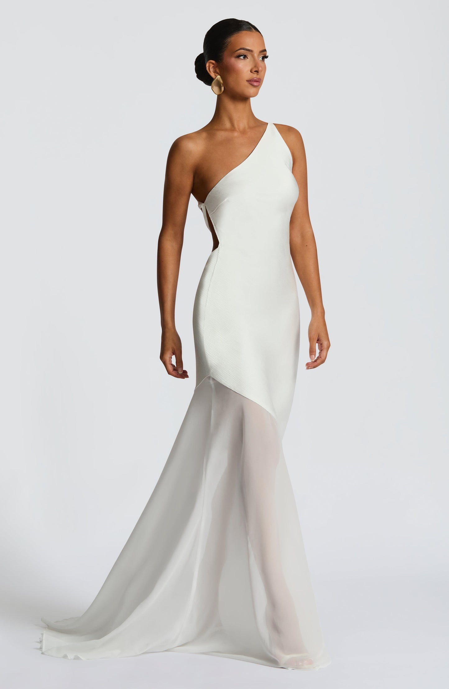 Vestido largo de verano Sophia Ivory