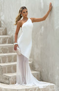 Vestido largo de verano Sophia Ivory
