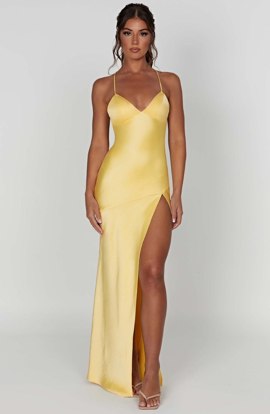 Maxivestido Chloe Lemon - Perfecto para el verano