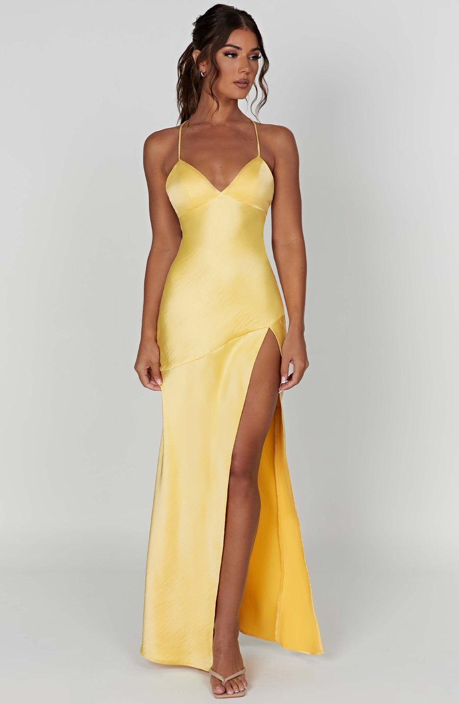 Maxivestido Chloe Lemon - Perfecto para el verano