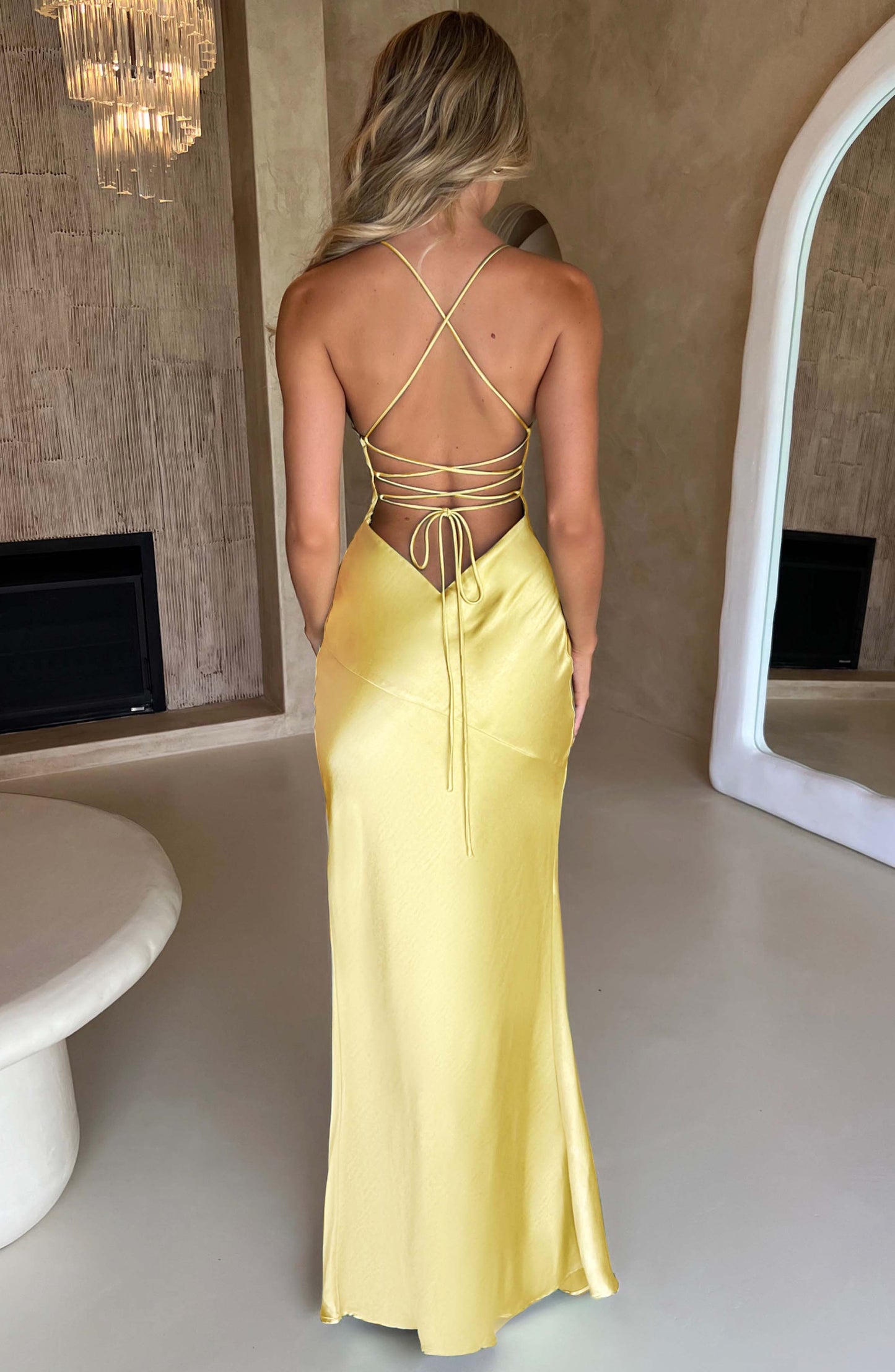 Maxivestido Chloe Lemon - Perfecto para el verano