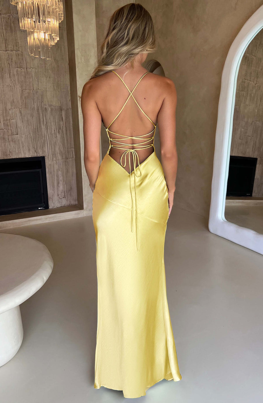 Maxivestido Chloe Lemon - Perfecto para el verano
