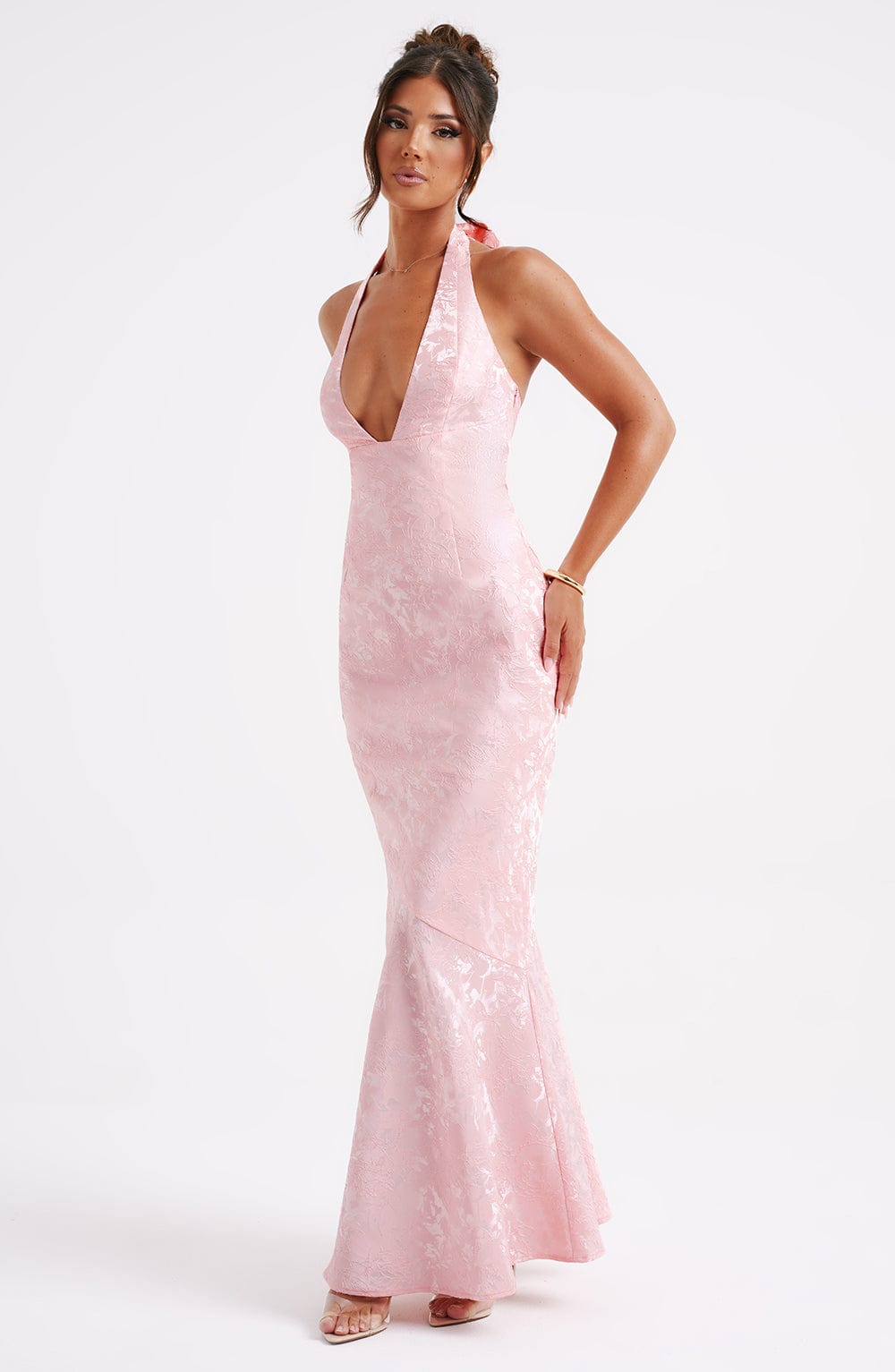Vestido largo de verano Lila Blush