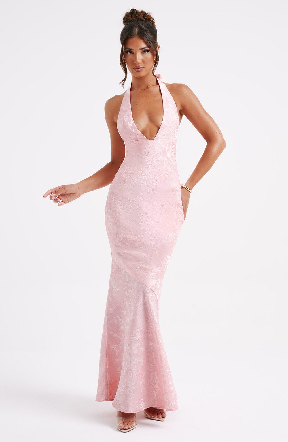 Vestido largo de verano Lila Blush