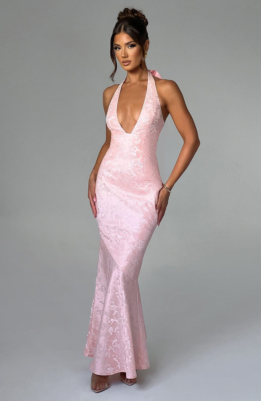 Vestido largo de verano Lila Blush