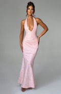 Vestido largo de verano Lila Blush