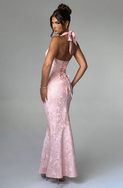 Vestido largo de verano Lila Blush