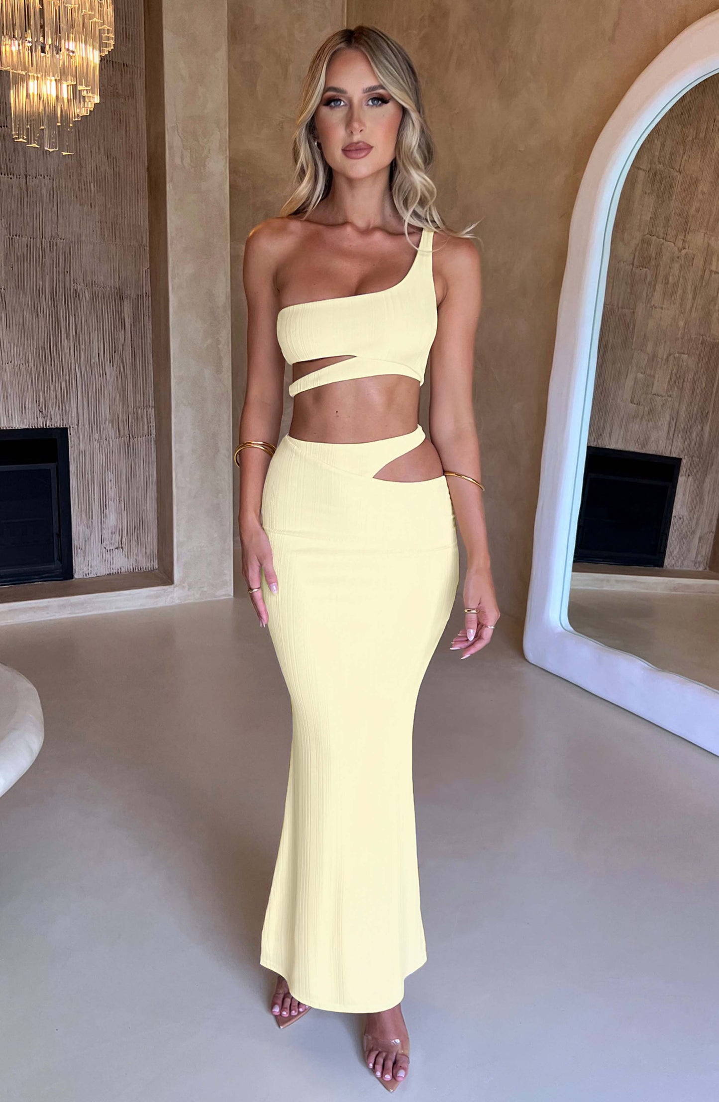 Top de verano Chloe Lemon