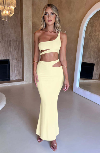 Top de verano Chloe Lemon