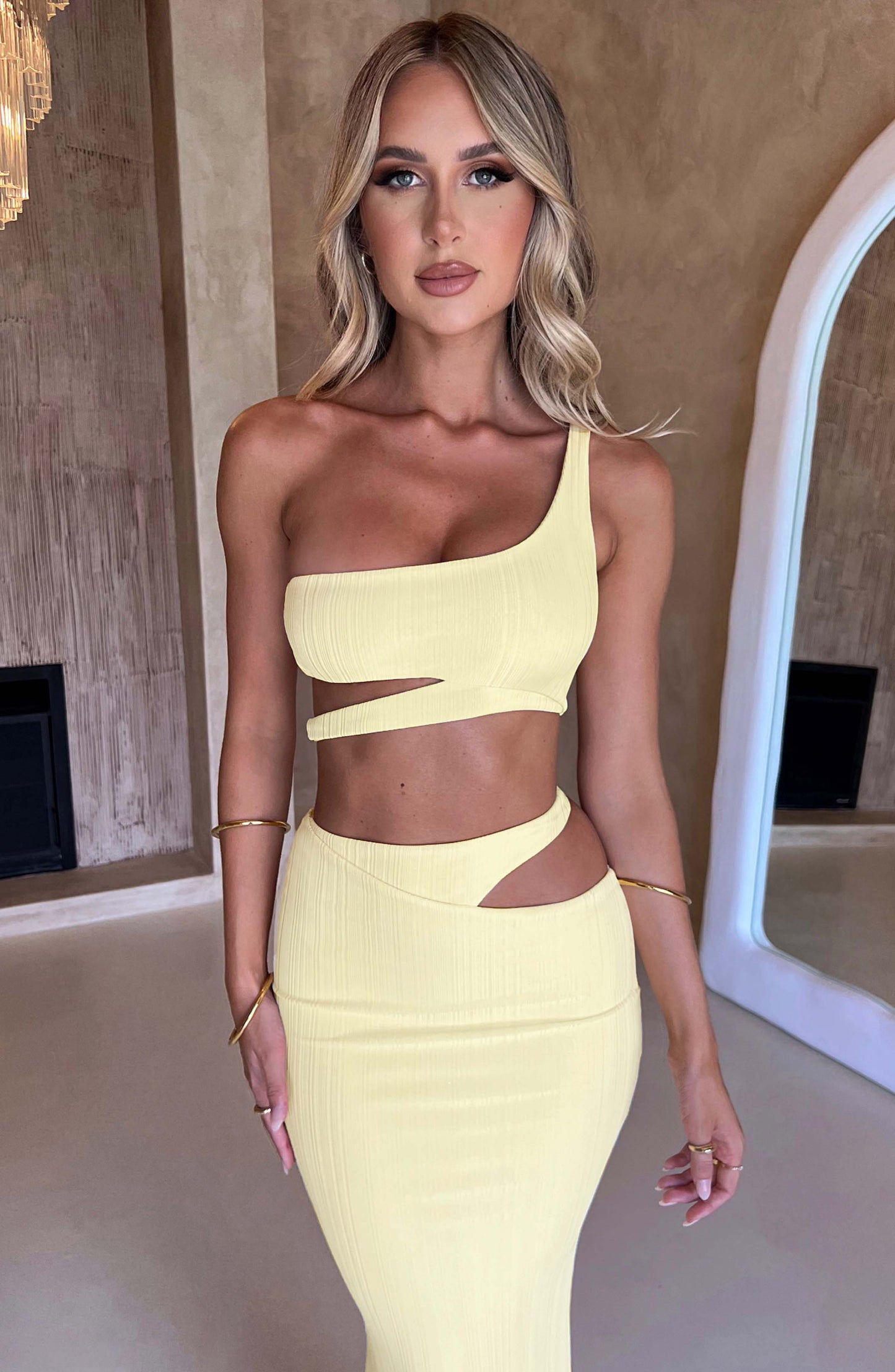 Top de verano Chloe Lemon