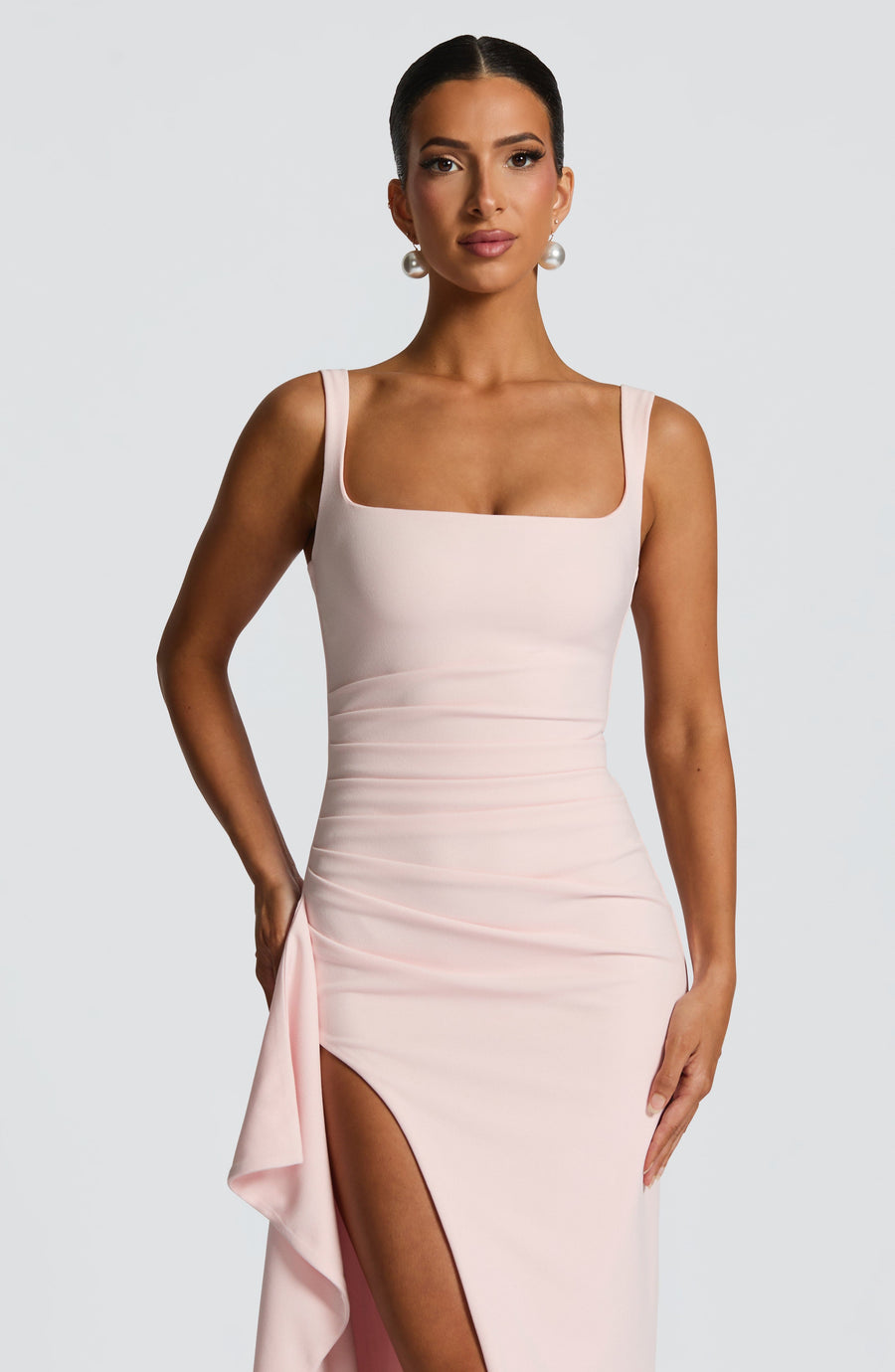 Vestido largo de verano Sophia Blush