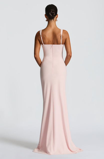 Vestido largo de verano Sophia Blush
