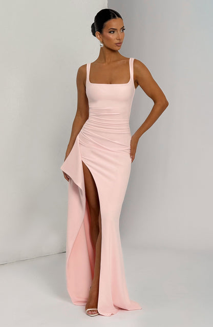 Vestido largo de verano Sophia Blush