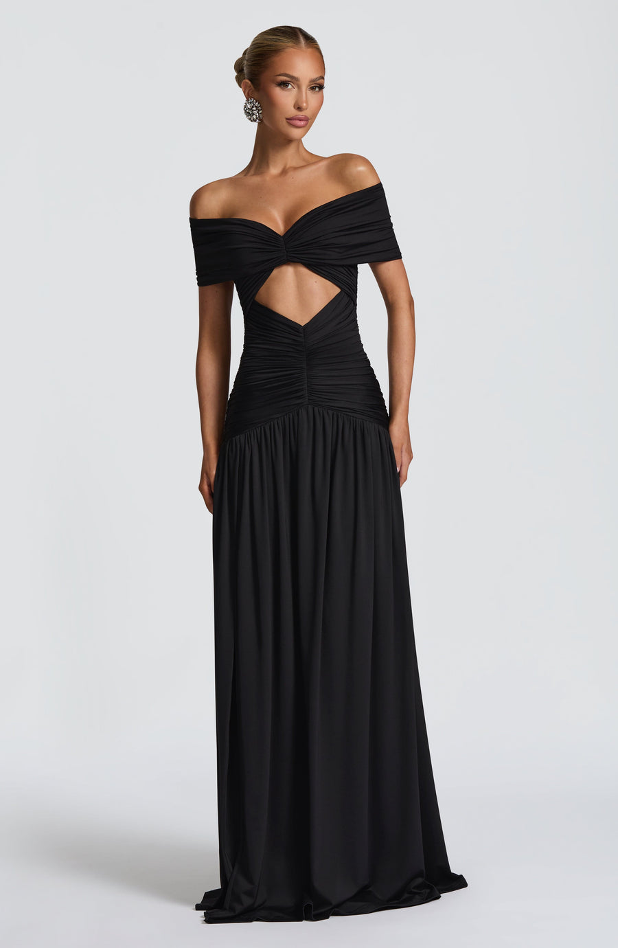 Vestido largo de verano Sophia negro