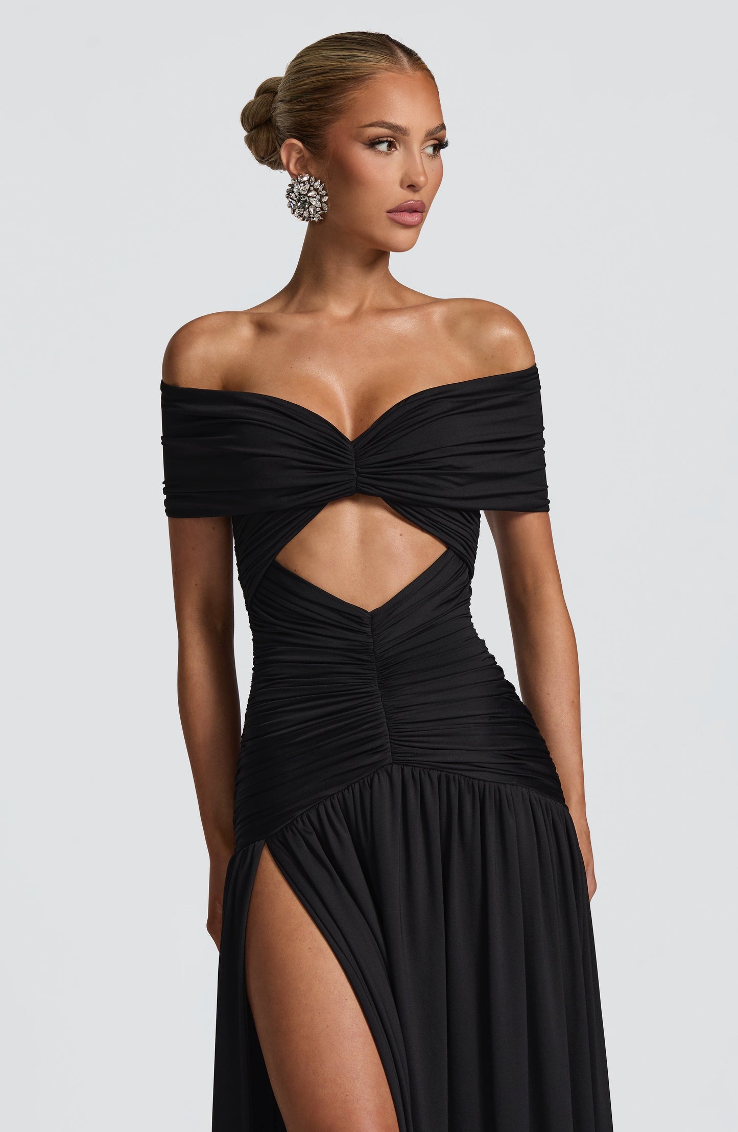 Vestido largo de verano Sophia negro