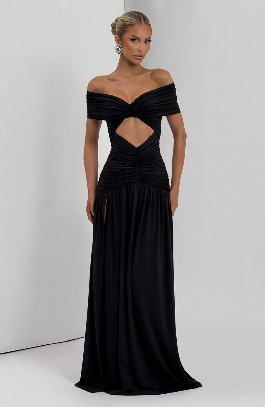 Vestido largo de verano Sophia negro
