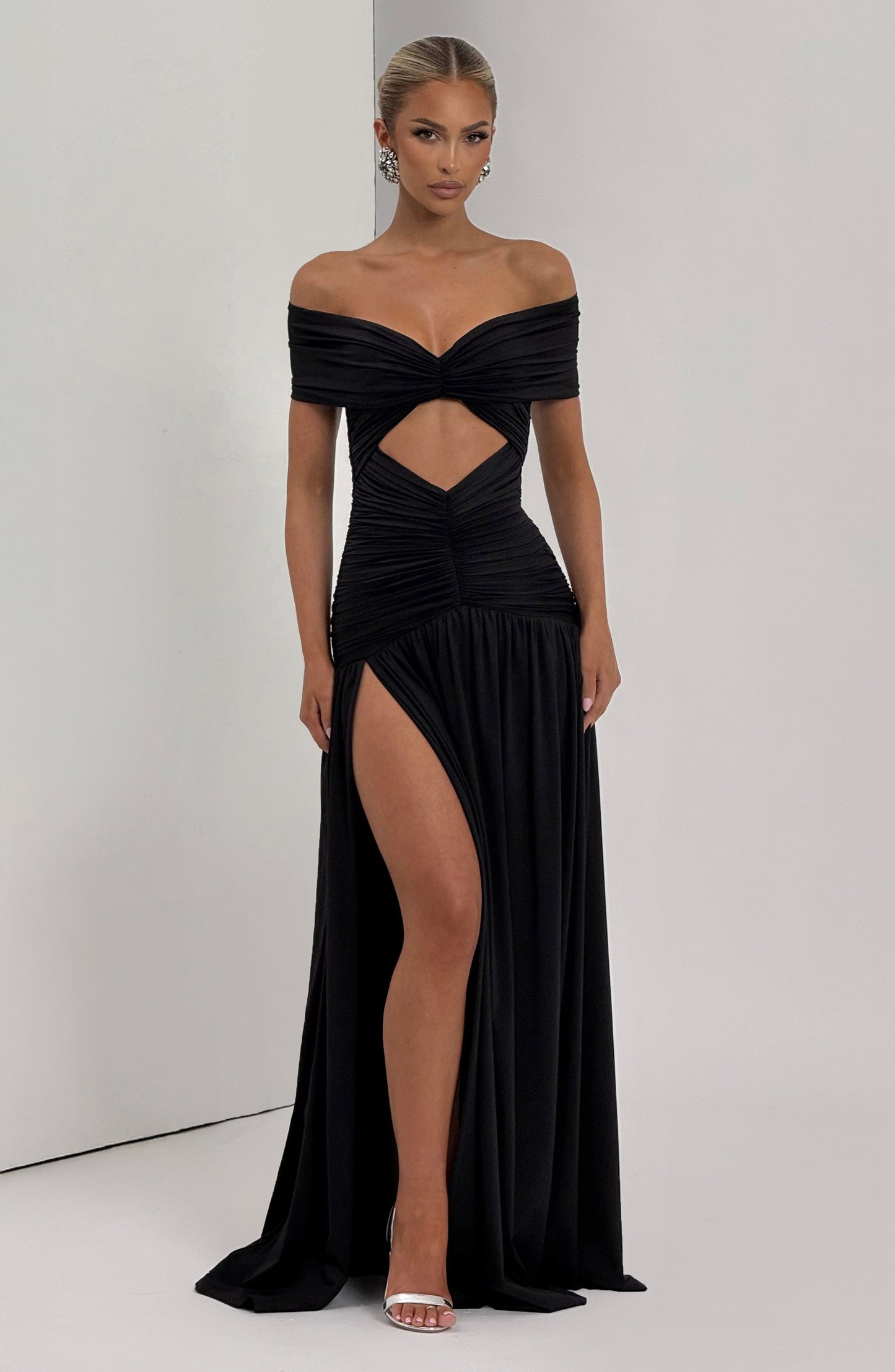 Vestido largo de verano Sophia negro