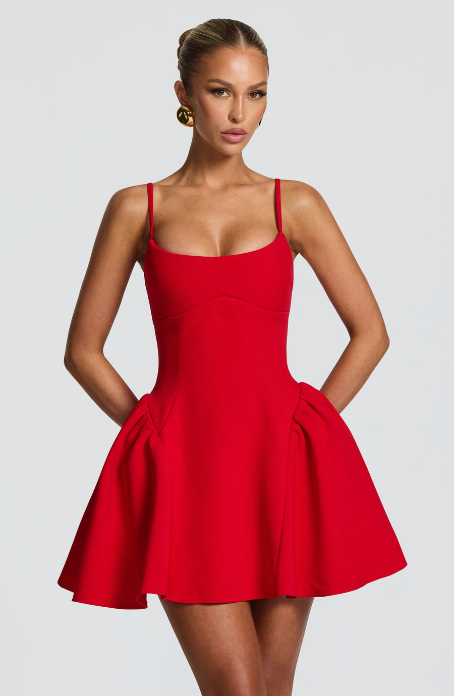 Minivestido de verano rojo Sophie - Lindo vestido de verano