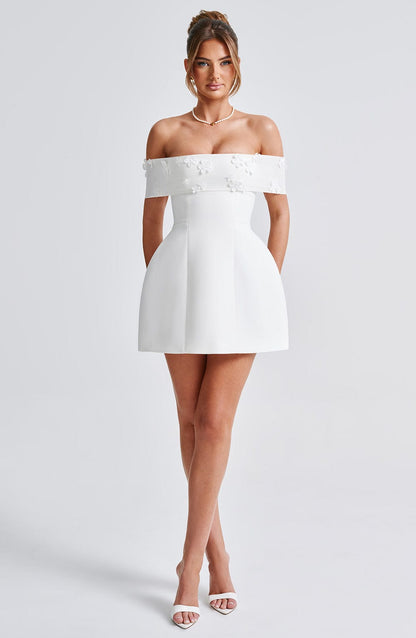 Minivestido Sophia de lino sintético - Estilo veraniego perfecto