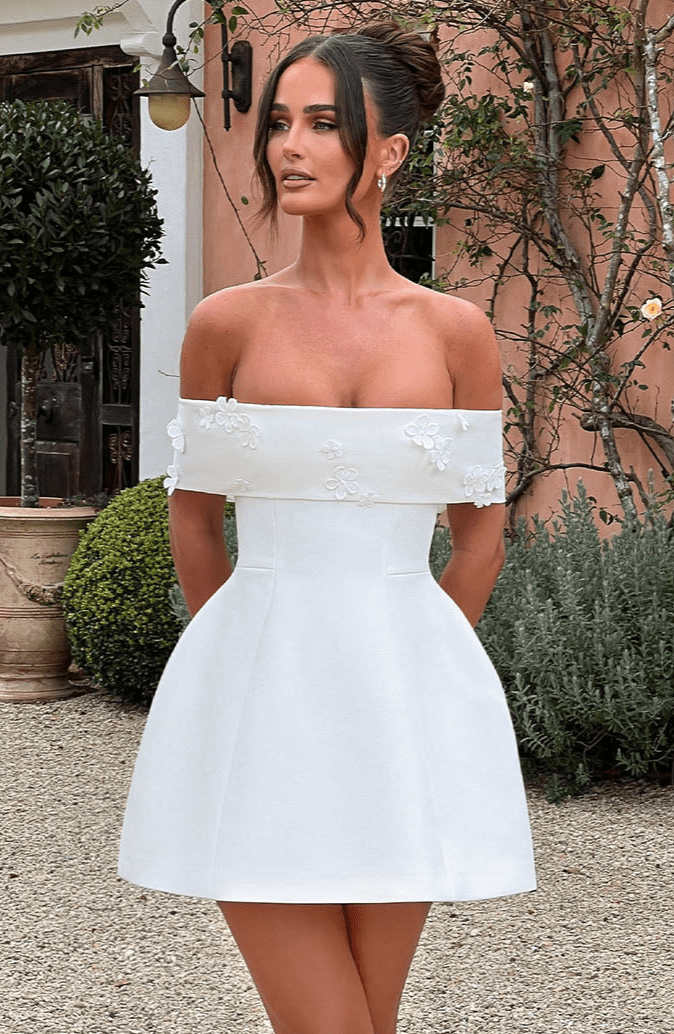Minivestido Sophia de lino sintético - Estilo veraniego perfecto