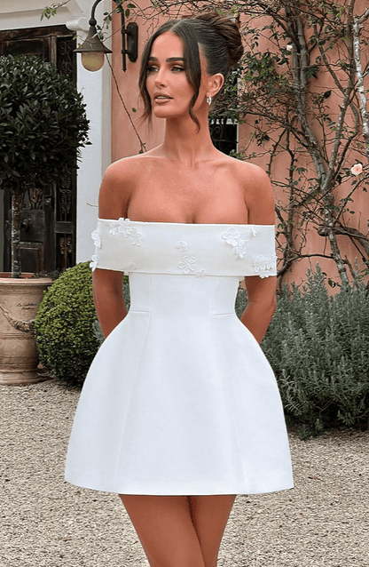 Minivestido Sophia de lino sintético - Estilo veraniego perfecto