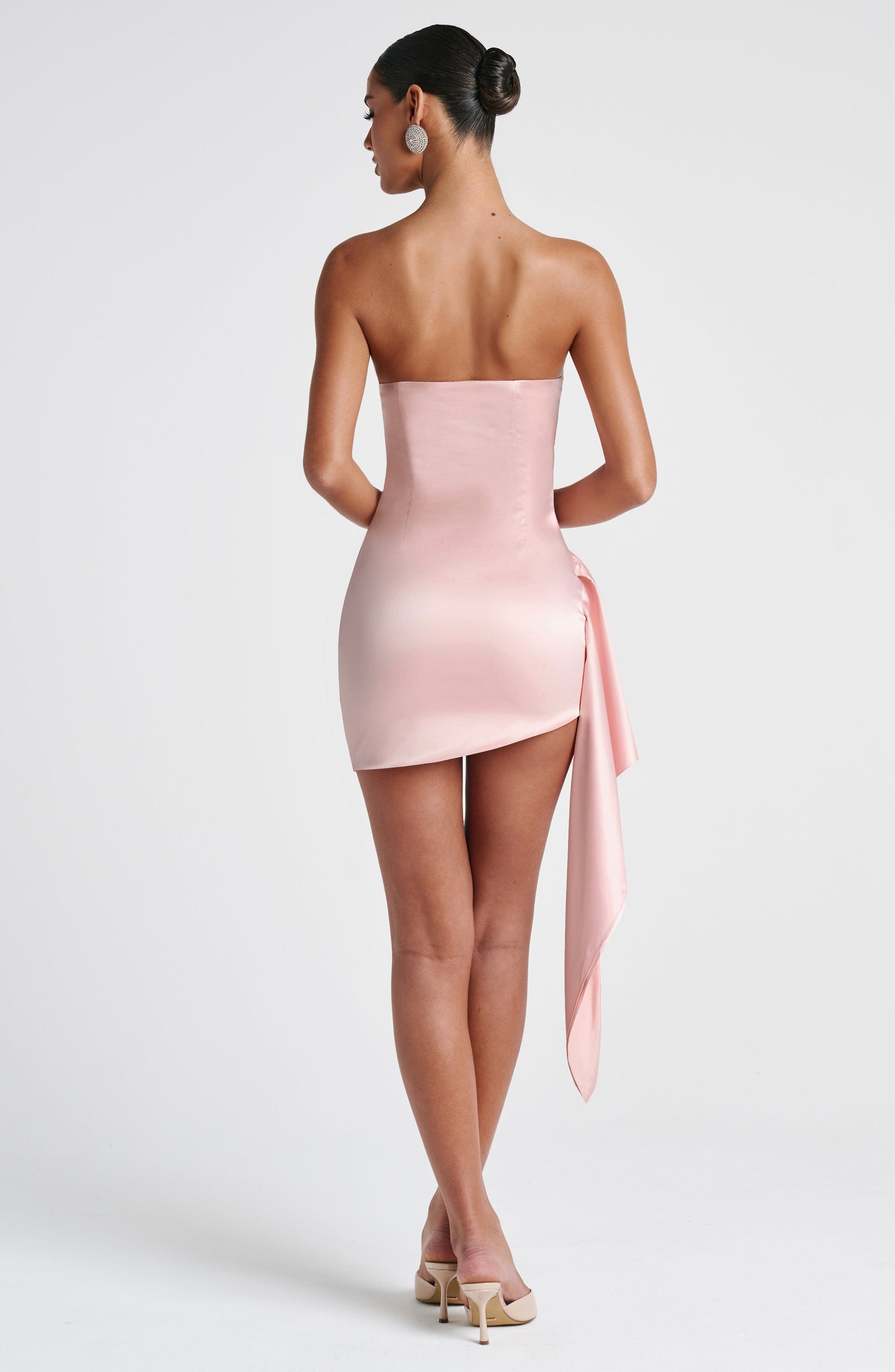 Minivestido Sophia Blush - Bonita moda de verano