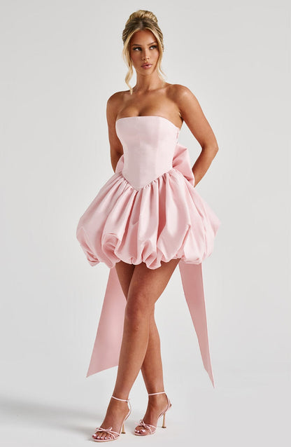 Sophia Blush Mini Sundress - Vestido de verano mono